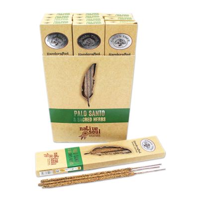 Palo Santo & Sacred Herbs Smudge Incense Sticks | 15 g Pack