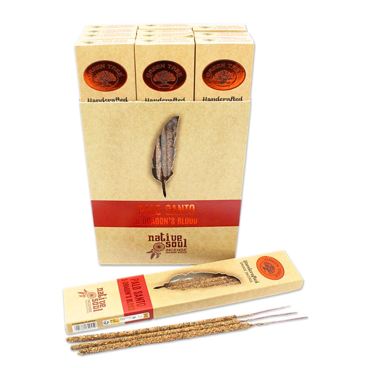 Palo Santo & Dragon's Blood Incense Sticks | 15 g Pack