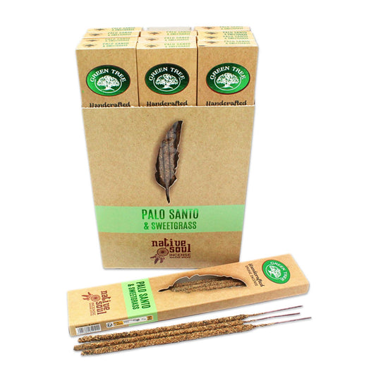 Palo Santo & Sweet Grass Incense Sticks | 15 g Pack