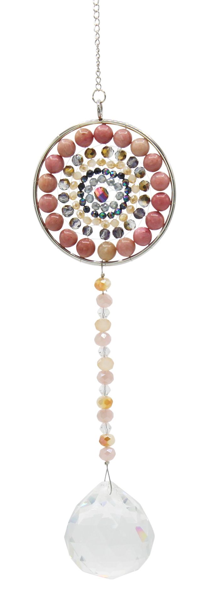 Gemstone Circle Suncatcher, 31 - 36 cm