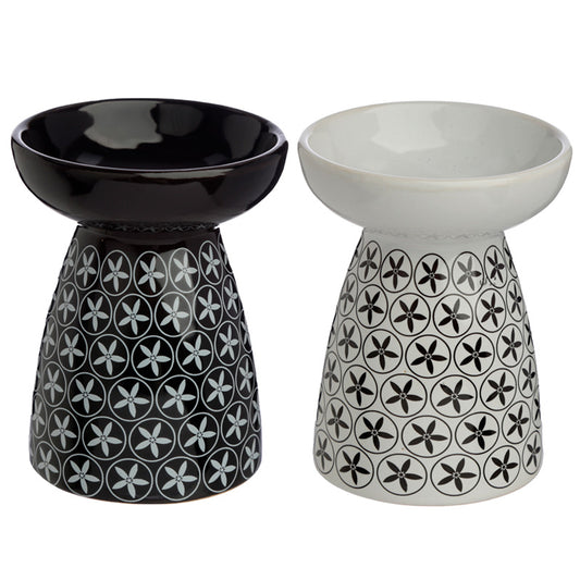 Eden Floral Pattern Ceramic Oil & Wax Melt Burner