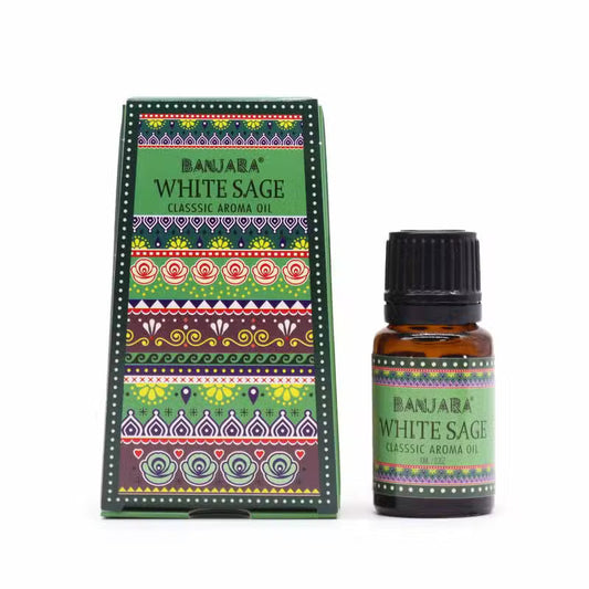 Banjara Indian Fragrance Oil 10 ml - White Sage