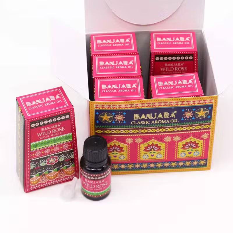 Banjara Indian Fragrance Oil 10 ml - Wild Rose
