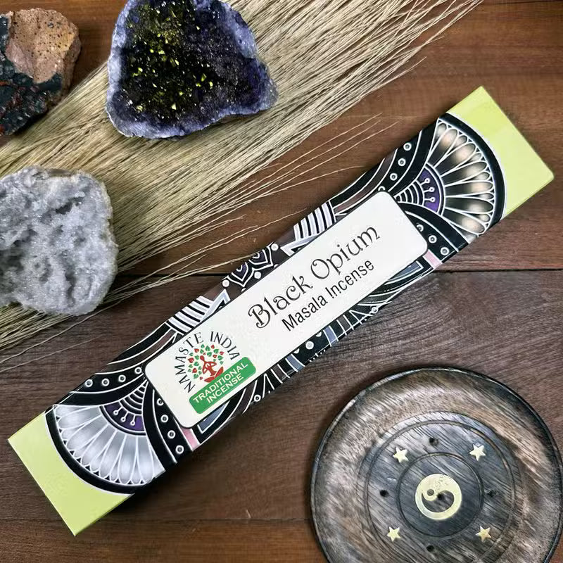 Namaste Masala Incense Sticks – Black Opium